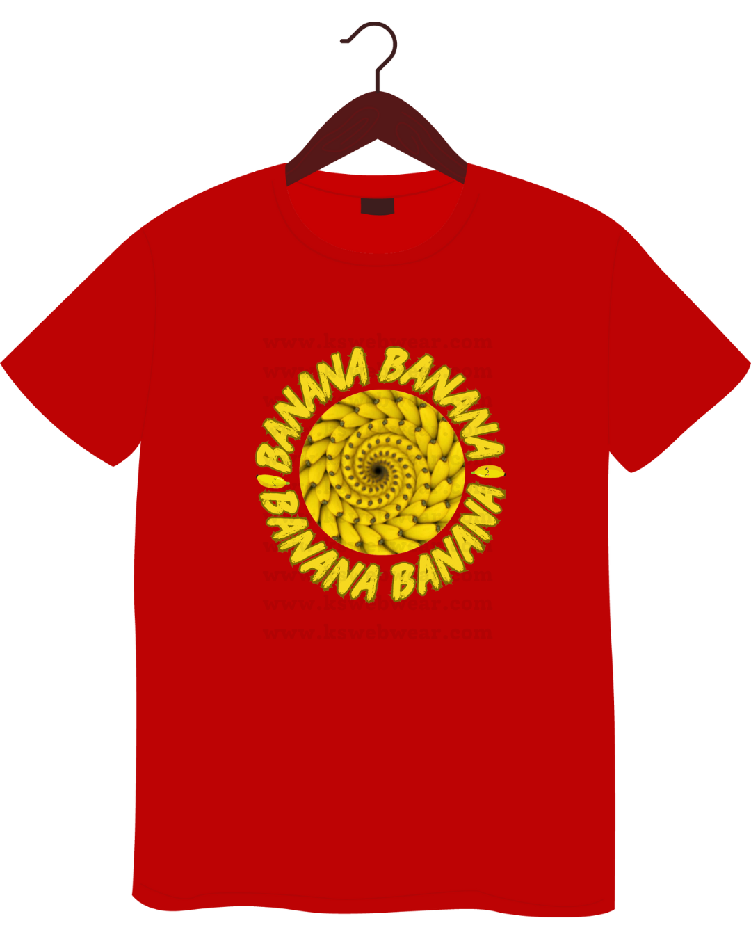 Banana Text Round