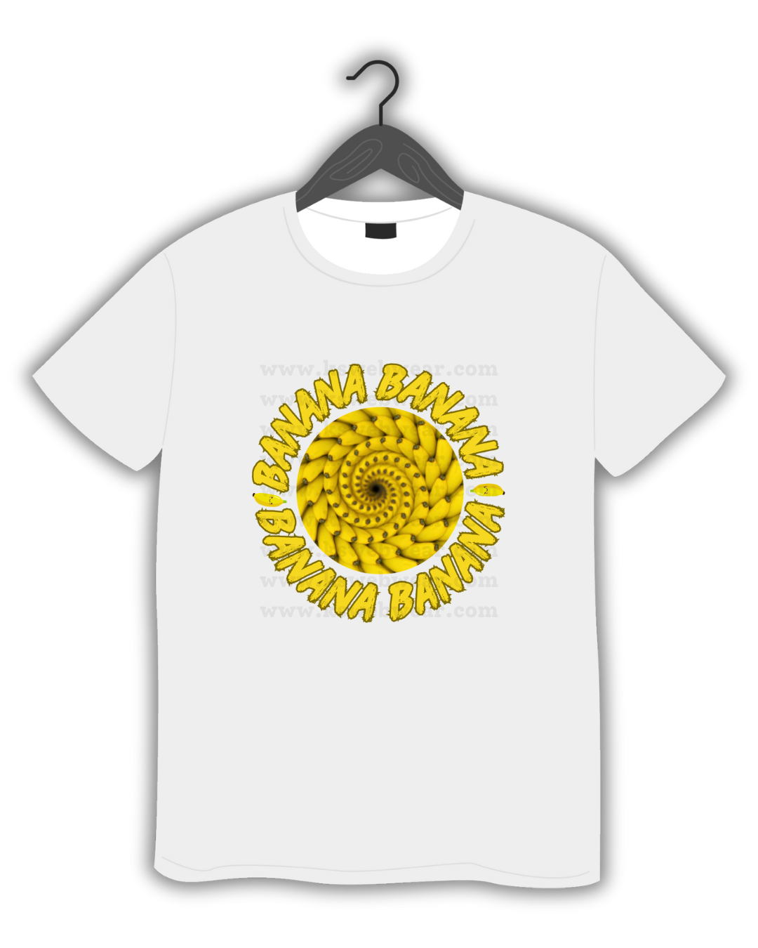 Banana Text Round