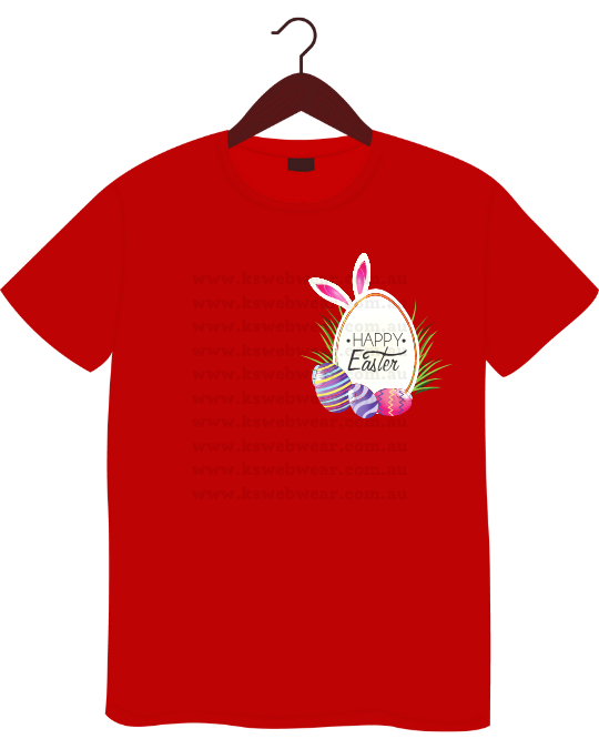 Bunny Egg Happy Easter Tee