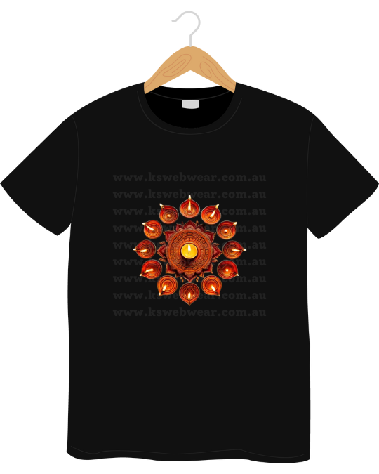 Diwali Circle of Diyas