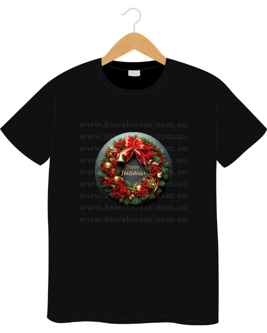 Elegant Holiday Wreath