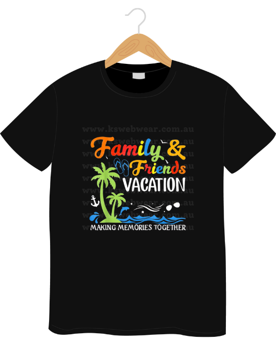 Family & Friends Vacation Tee