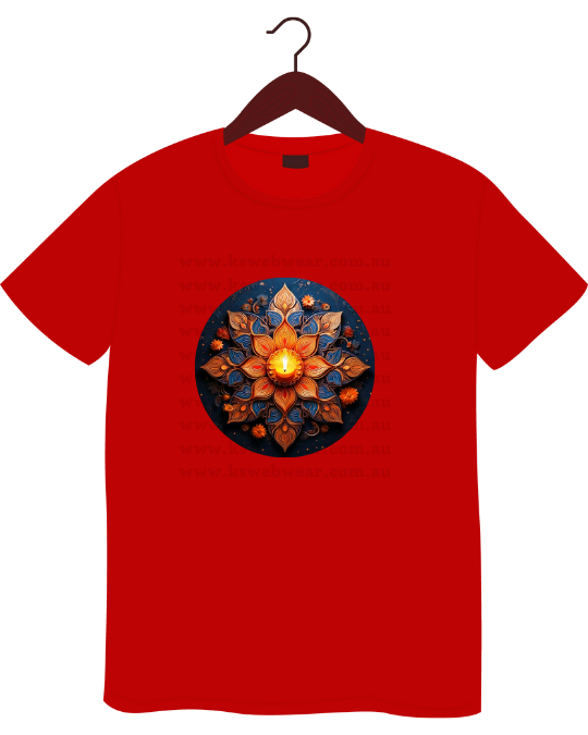 Floral Diya Mandala