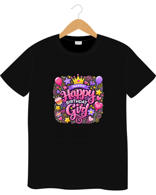 Happy Birthday Girl Crown