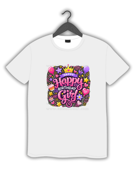 Happy Birthday Girl Crown