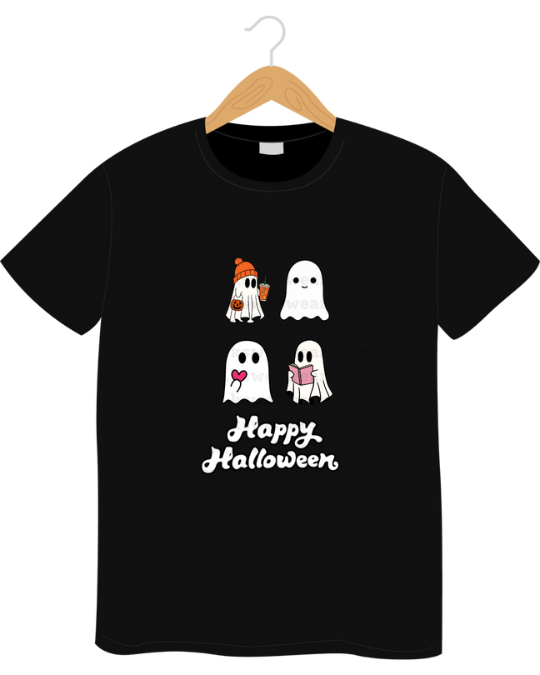 Happy Halloween Cute Ghosts
