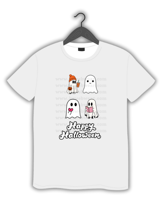 Happy Halloween Cute Ghosts