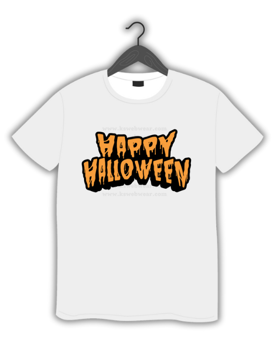 Happy Halloween Dripping Text