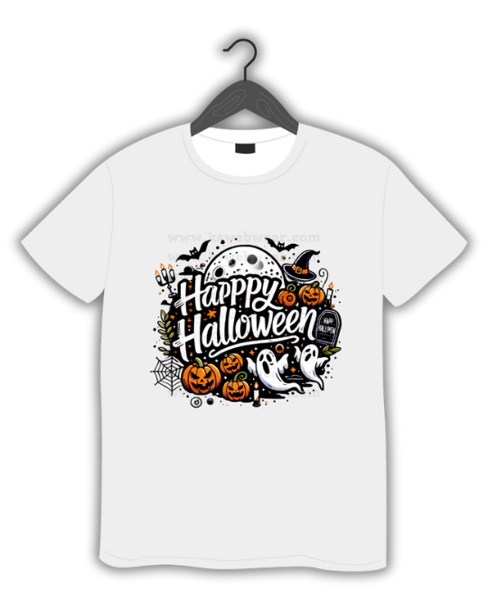 Happy Halloween Moonlit Ghost