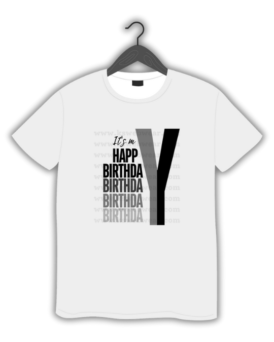 It's My Birthday Minimalist