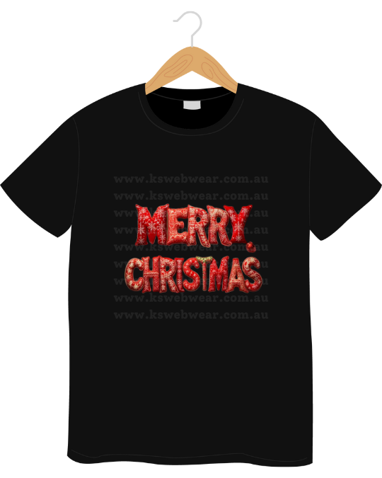 Ornate Merry Christmas Snowflake