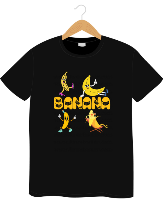 Playful Banana Characters