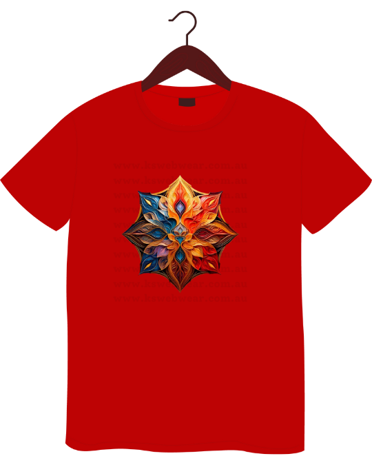 Prismatic Flame Blossom