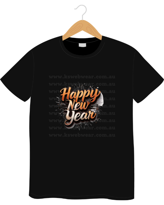 Sparkling Happy New Year Celebration