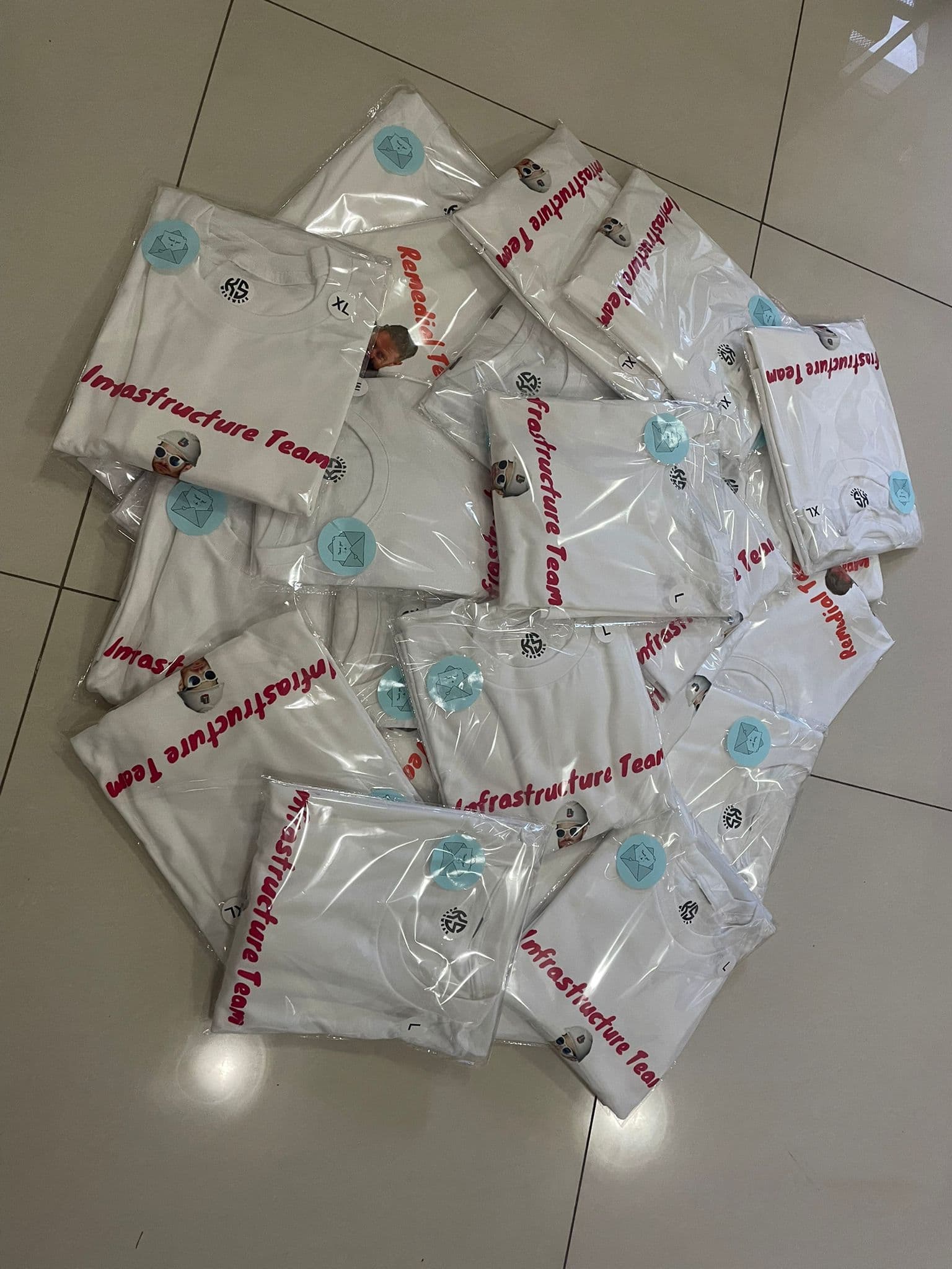 Infrastructure Team Uniforms