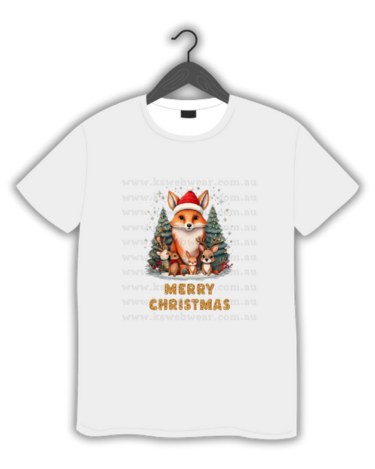 Festive Forest Friends Merry Christmas