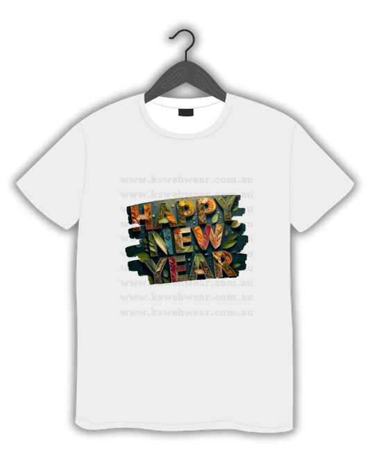 Festive Happy New Year Graphic
