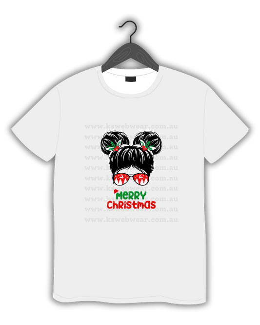 Festive Lady Christmas Design