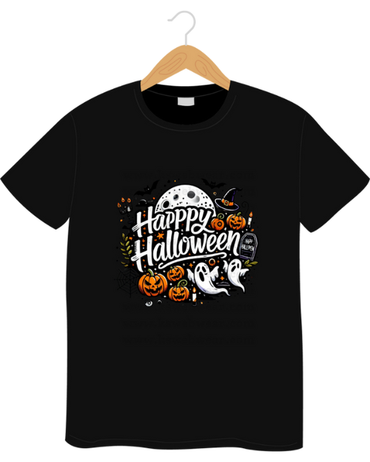 Happy Halloween Moonlit Ghost