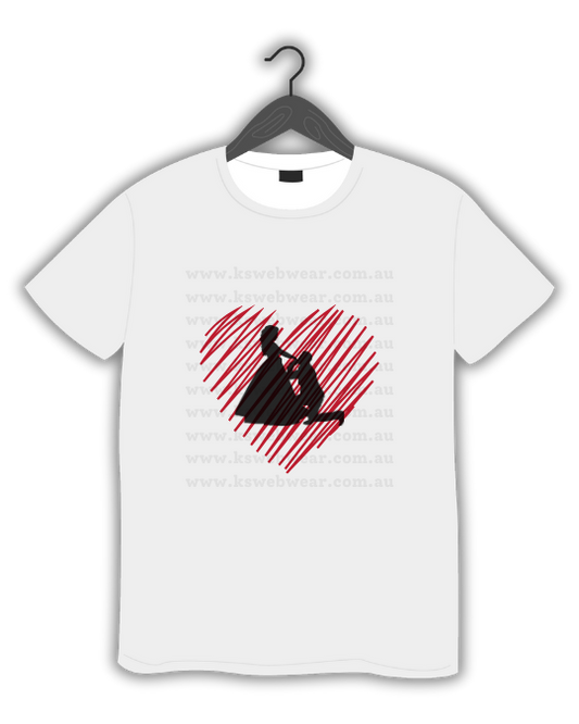 Heart Proposal Silhouette T-Shirt