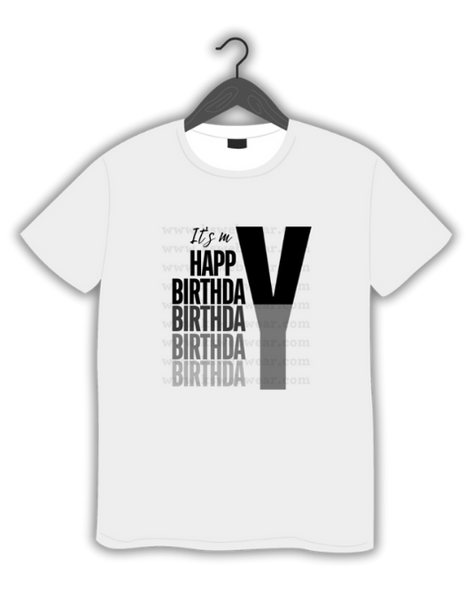 It's My Happy Birthday Statement