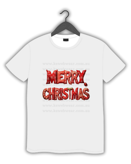 Ornate Merry Christmas Snowflake