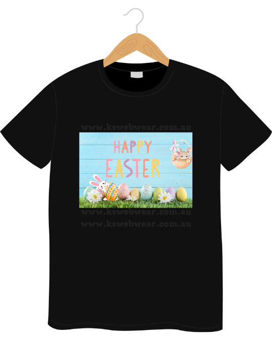 Pastel Easter Egg Garden Tee