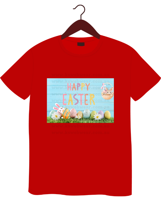 Pastel Easter Egg Garden Tee