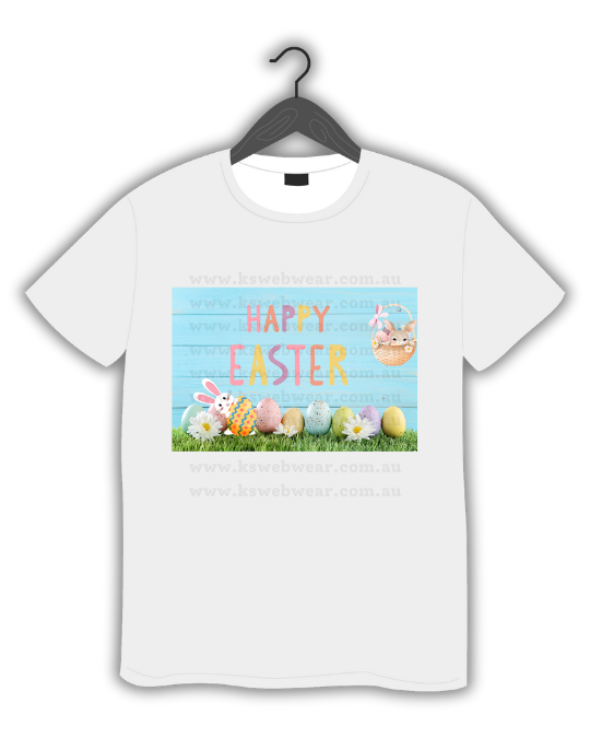 Pastel Easter Egg Garden Tee