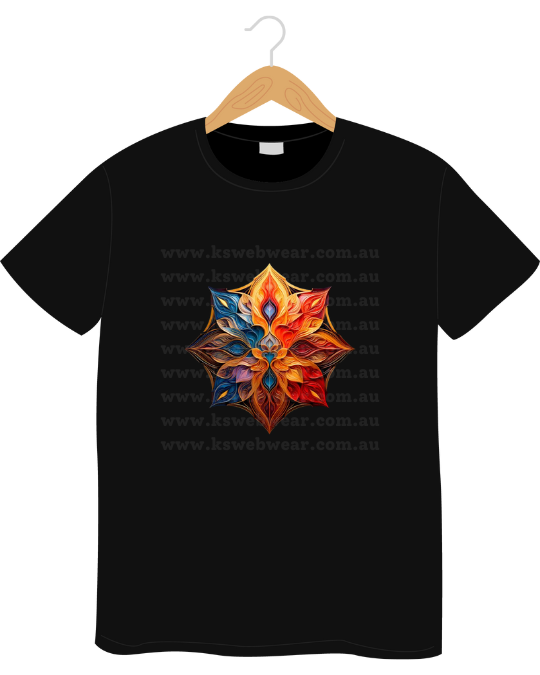 Prismatic Flame Blossom