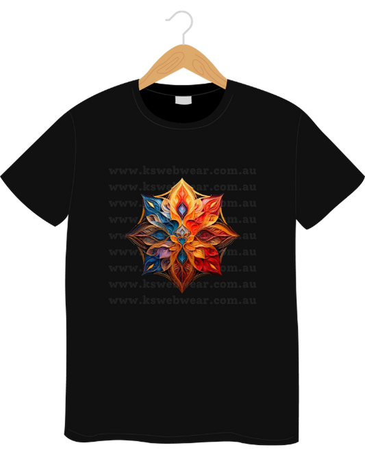 Prismatic Flame Blossom
