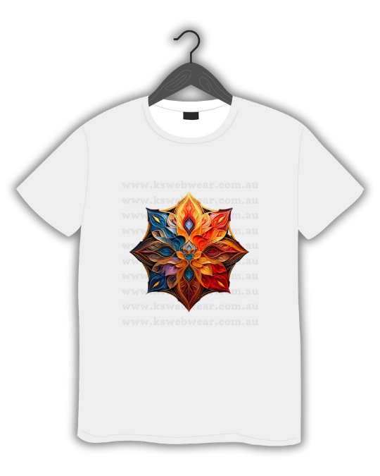 Prismatic Flame Blossom