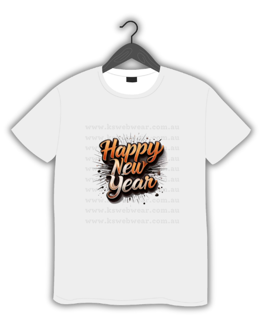 Sparkling Happy New Year Celebration